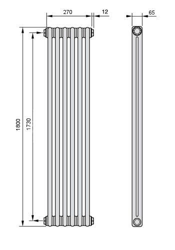 �������� �������� Arbonia 2180/06 N12 3/4 2-��������� RAL 9016